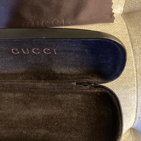 Gucci Prescription Glasses/Case and Cloth - Picture 10 of 17